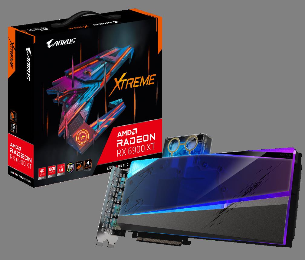 GIGABYTE Launches AORUS Radeon™ RX 6900 XT WATERFORCE WB 16G